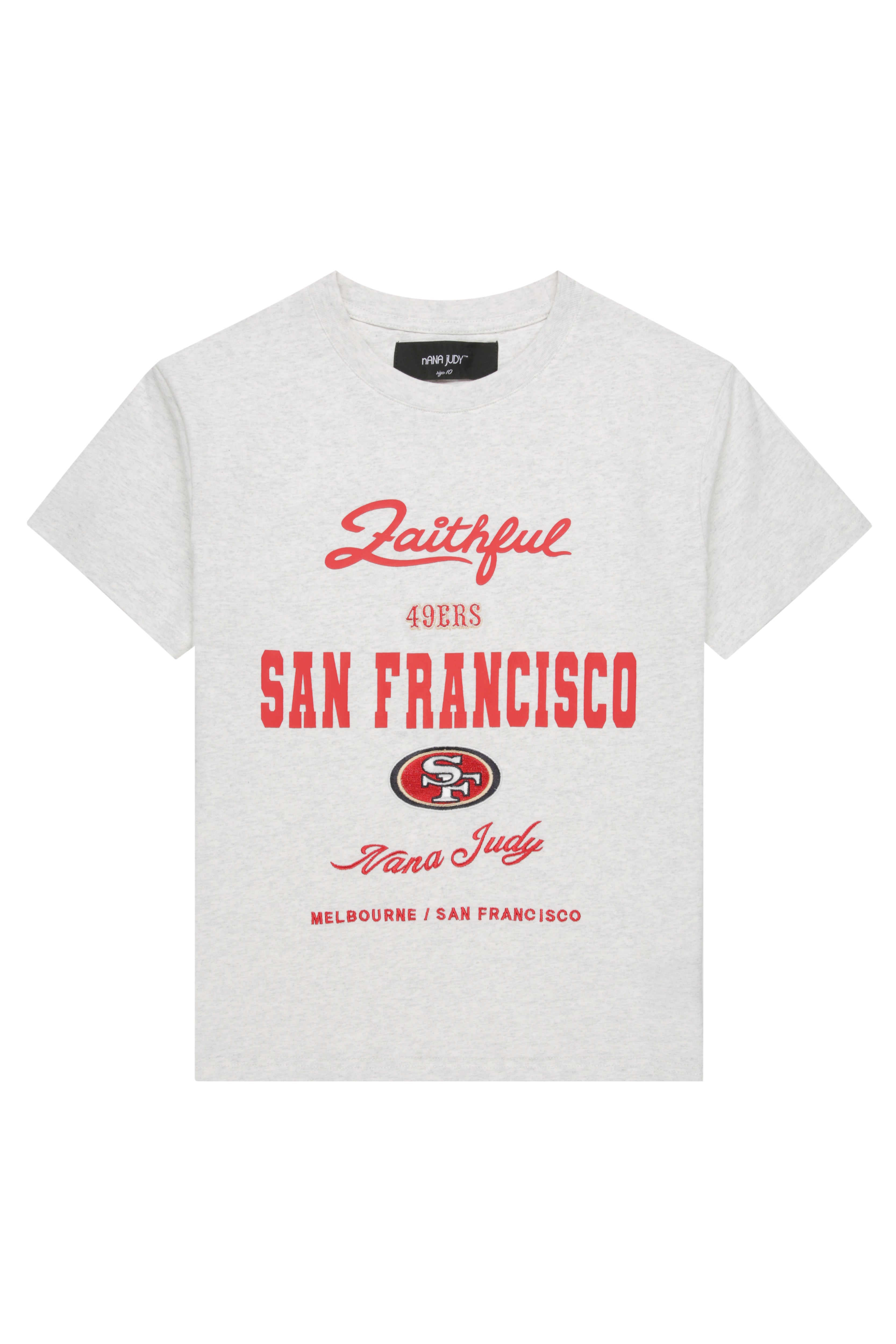 NFL SAN FRANCISCO 49ERS OFFICIAL COLLABORATION T-SHIRT - MENS