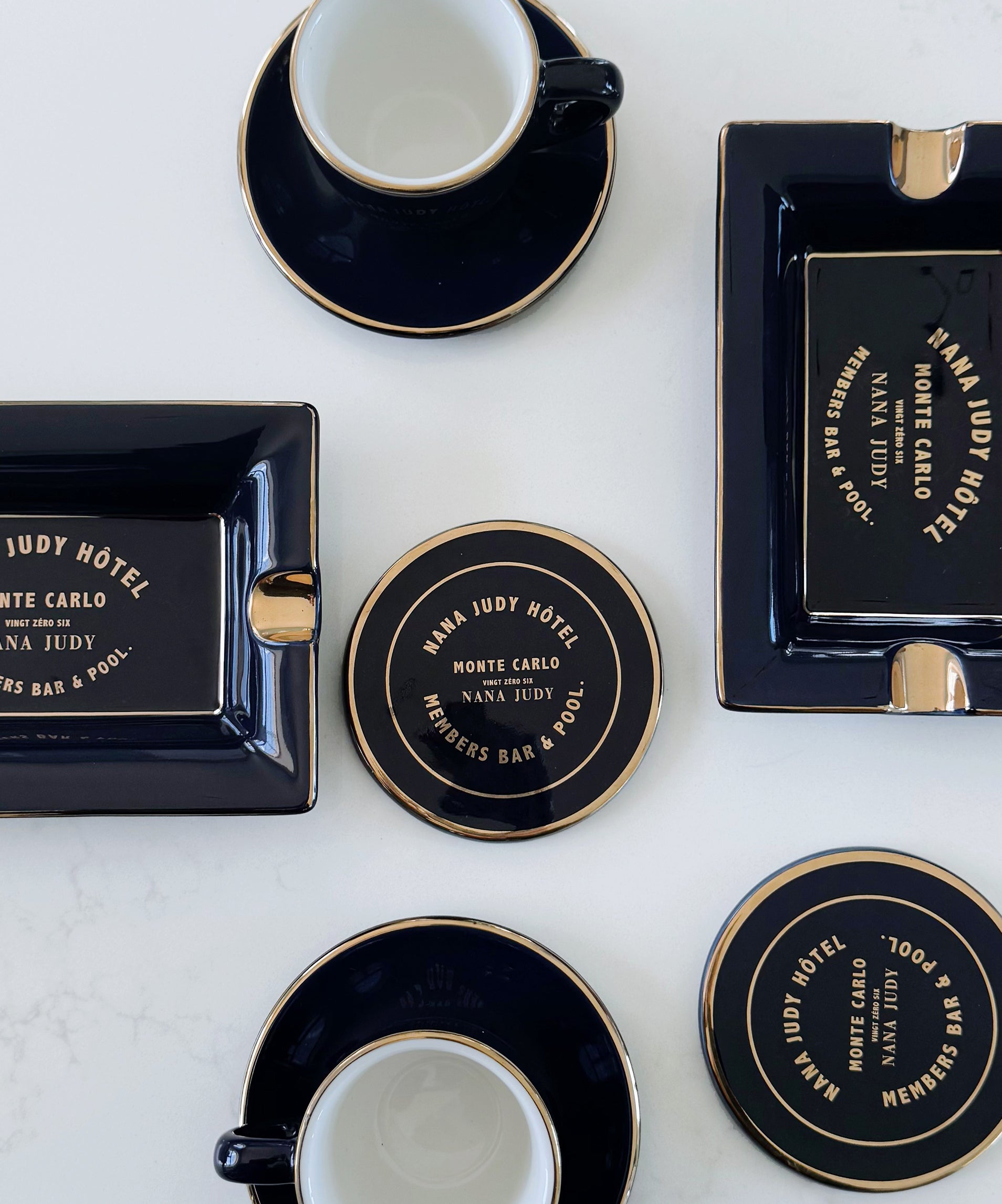 NANA JUDY COLLECTOR SERIES - COASTER SET OF 2