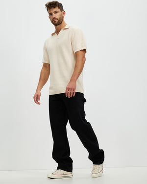 ST TROPEZ SS KNIT SHIRT