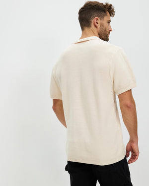ST TROPEZ SS KNIT SHIRT