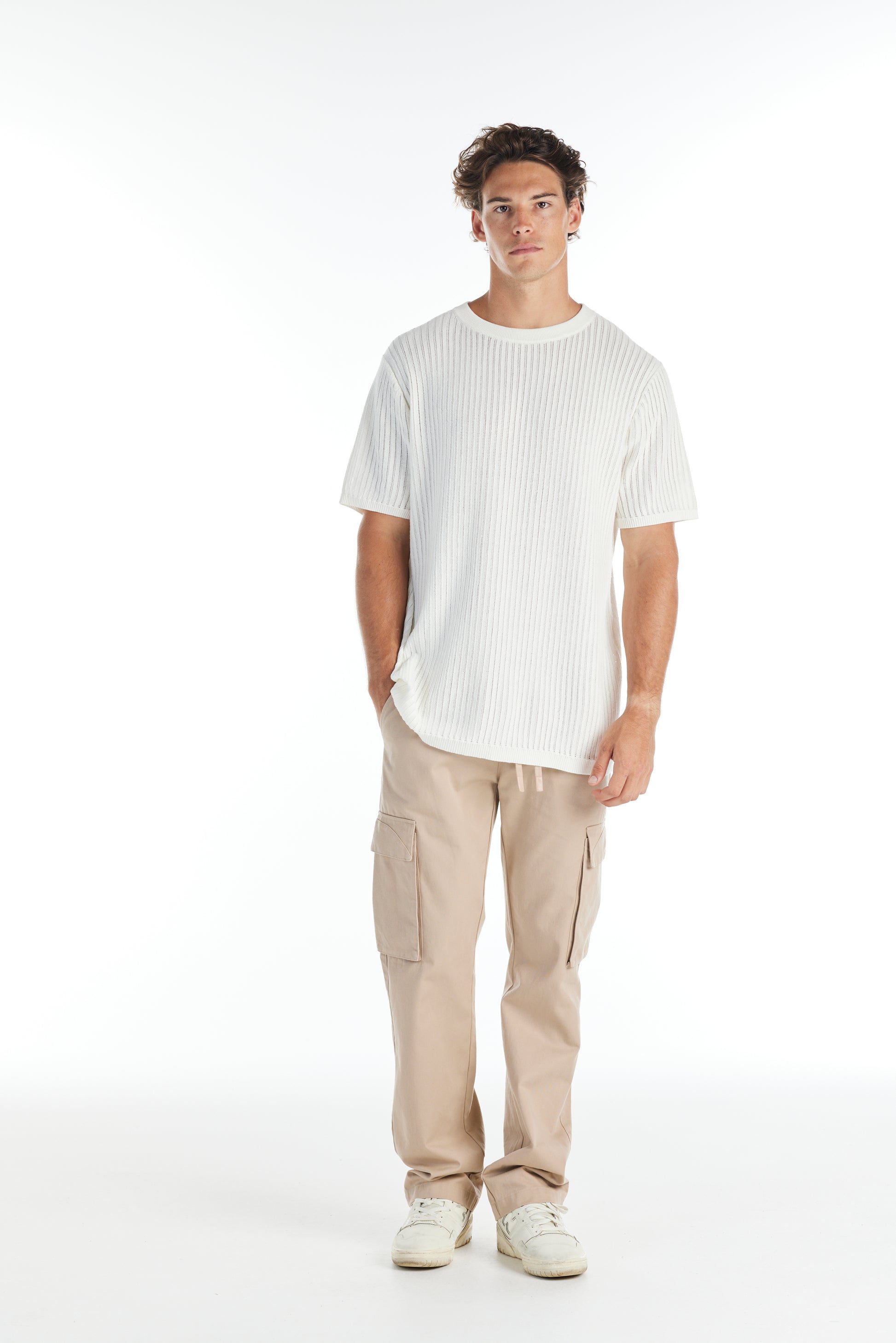 THE VALLEY KNITTED T-SHIRT