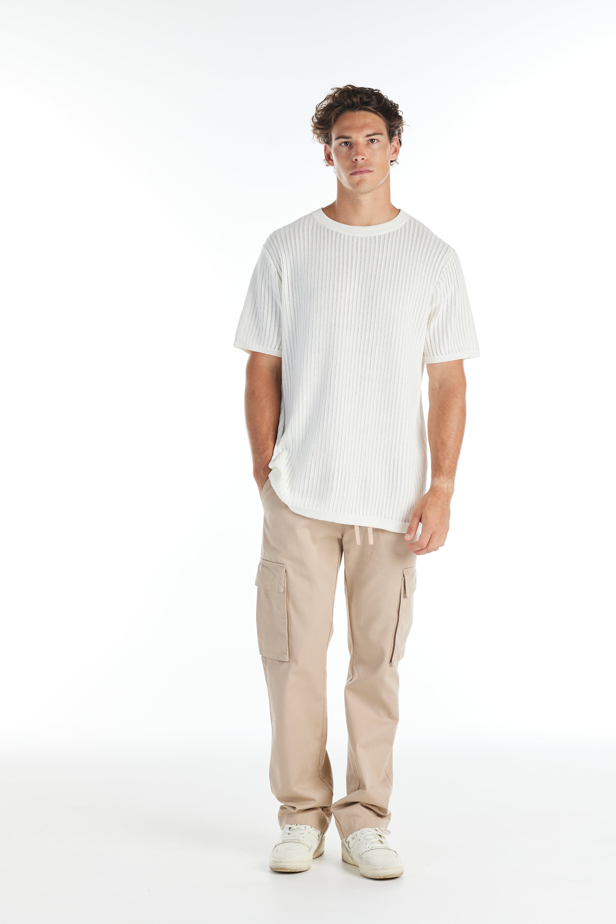 THE VALLEY KNITTED T-SHIRT