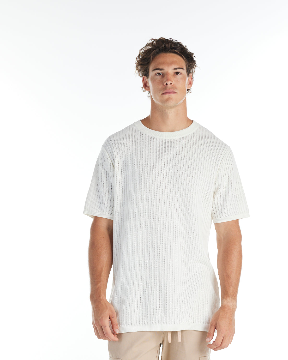 THE VALLEY KNITTED T-SHIRT