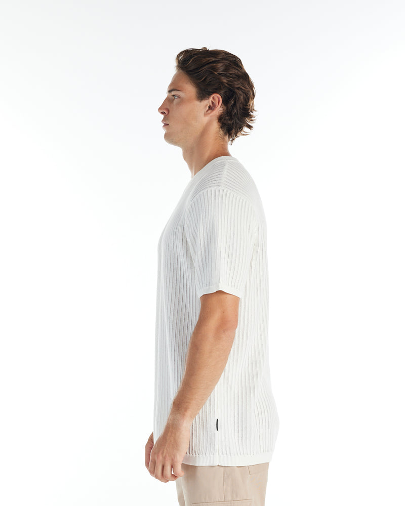 THE VALLEY KNITTED T-SHIRT