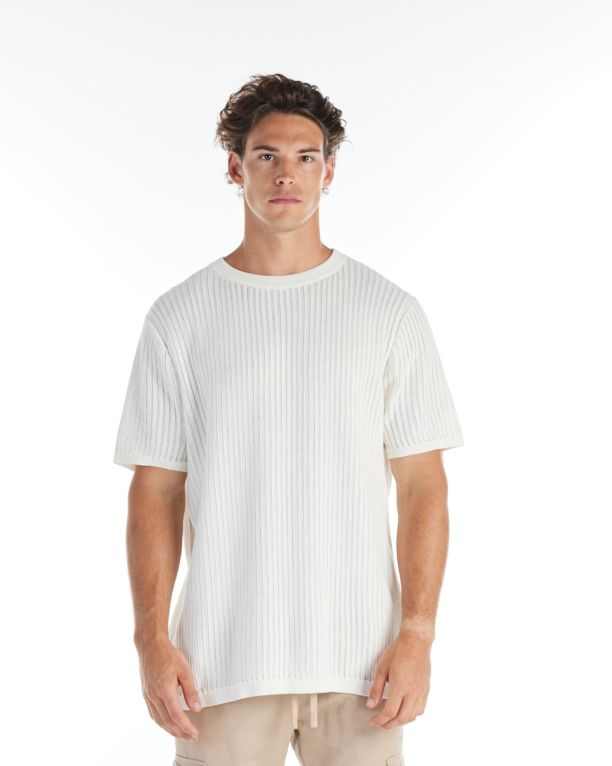 THE VALLEY KNITTED T-SHIRT