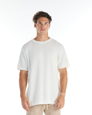 THE VALLEY KNITTED T-SHIRT
