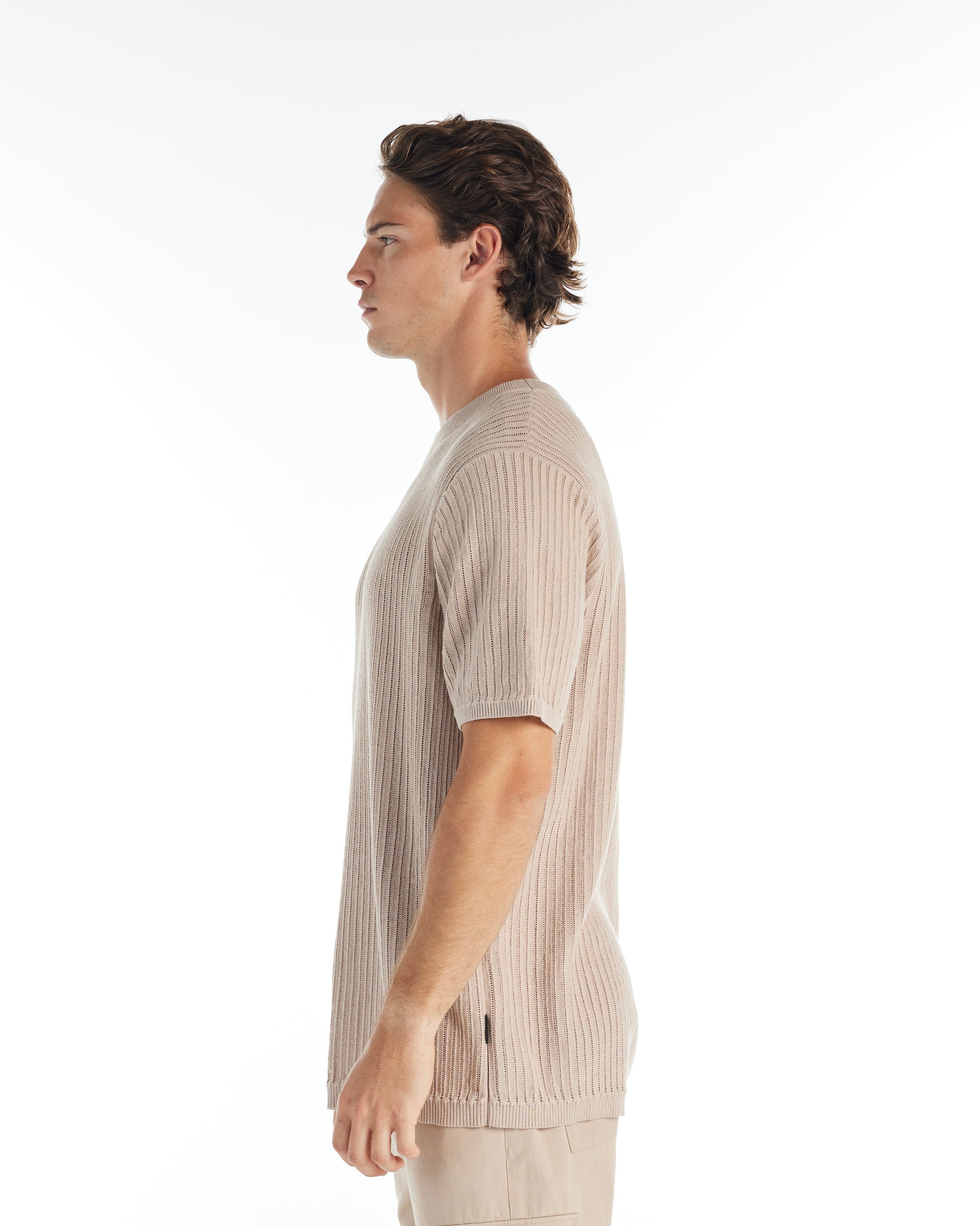 THE VALLEY KNITTED T-SHIRT