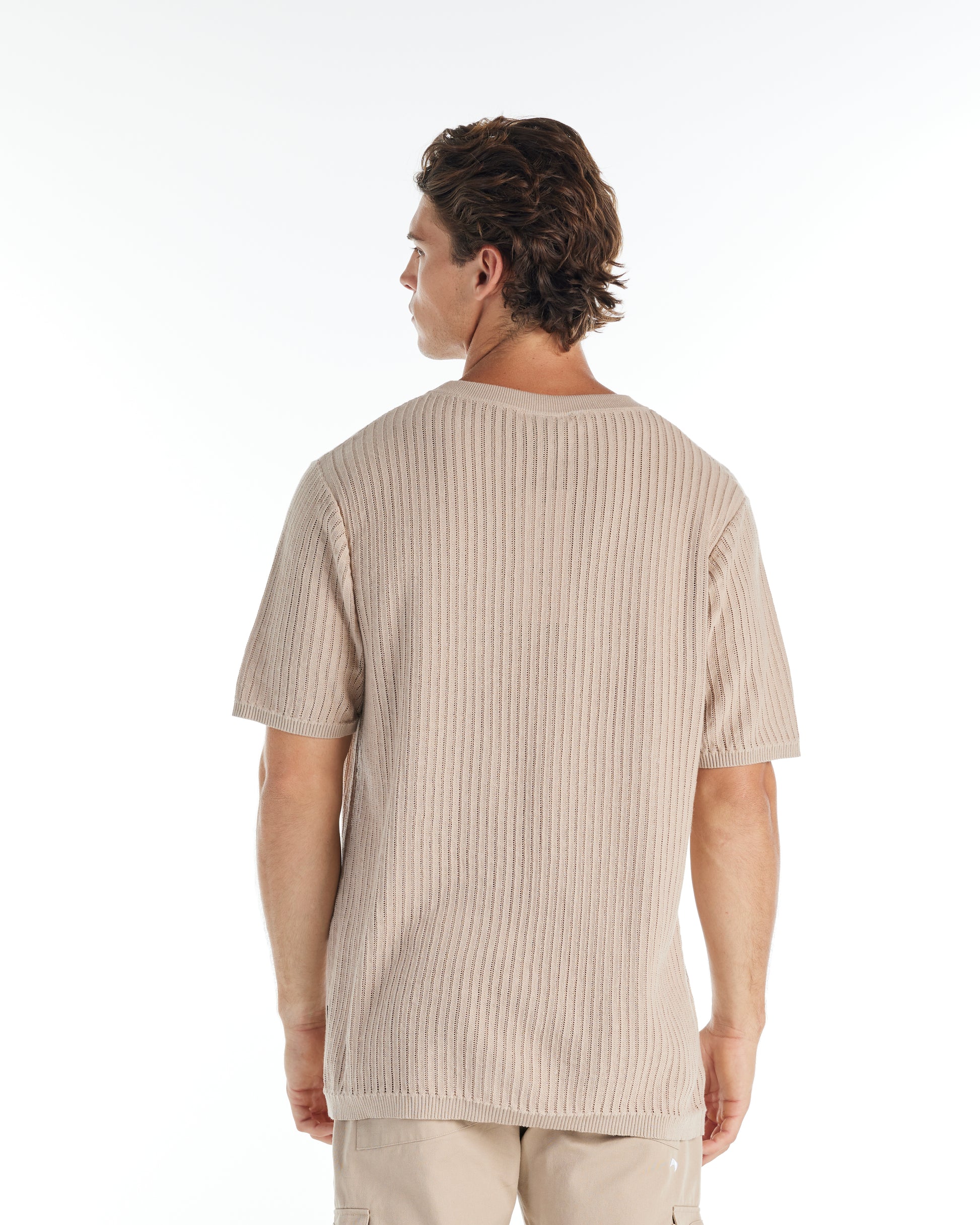 THE VALLEY KNITTED T-SHIRT