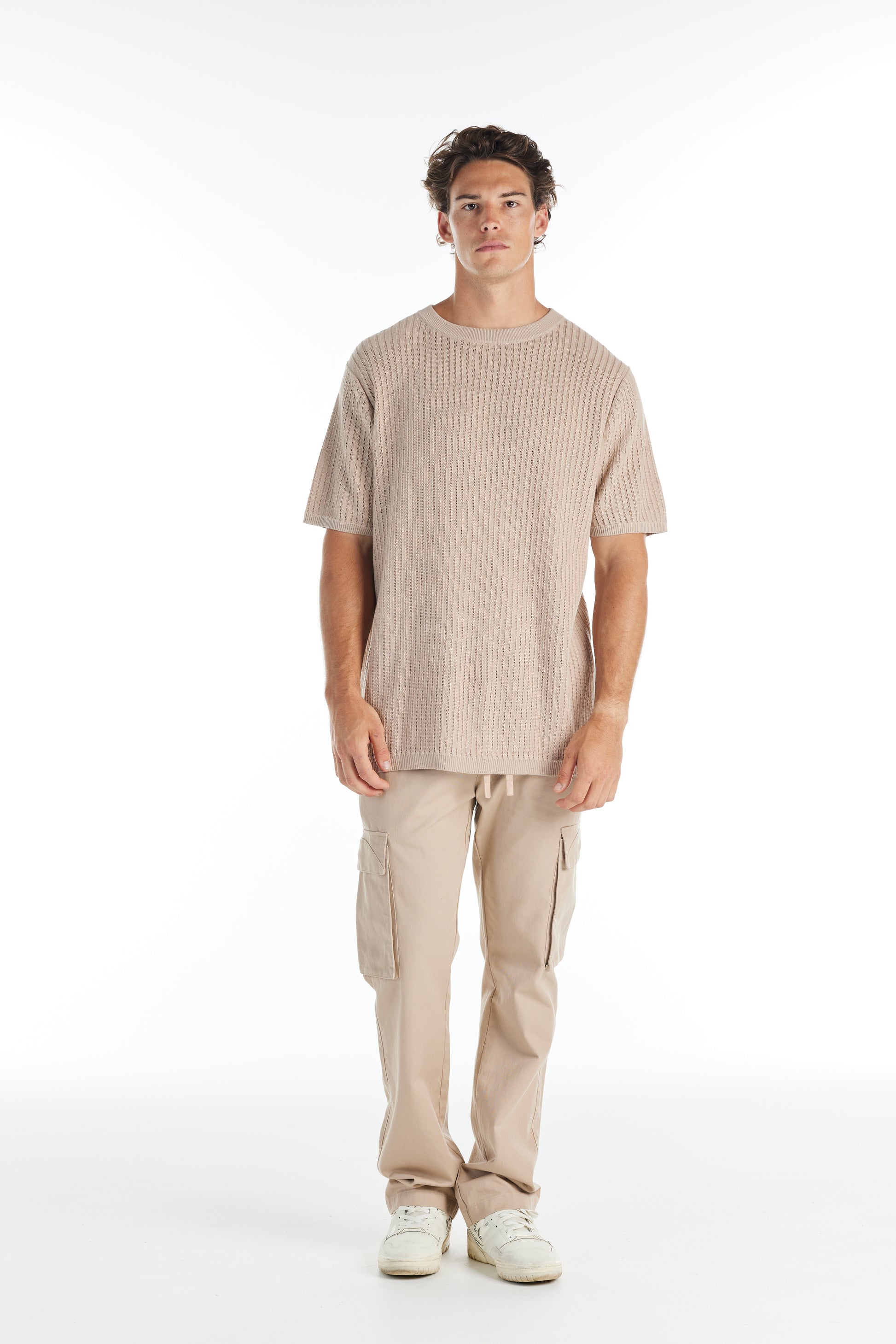 THE VALLEY KNITTED T-SHIRT