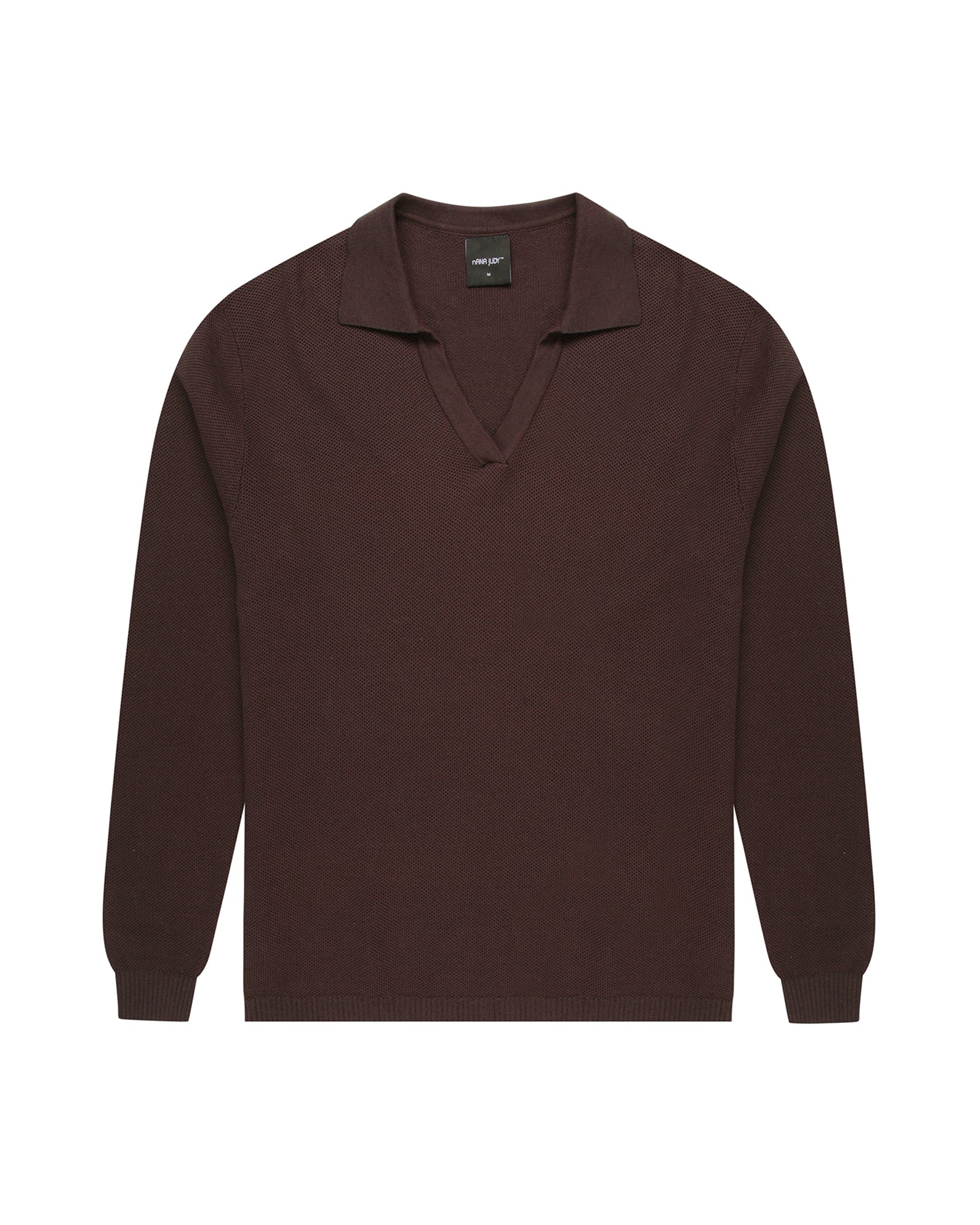 ST TROPEZ LS KNIT SHIRT