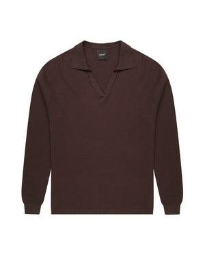 ST TROPEZ LS KNIT SHIRT