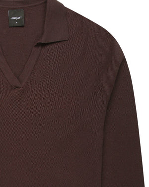 ST TROPEZ LS KNIT SHIRT