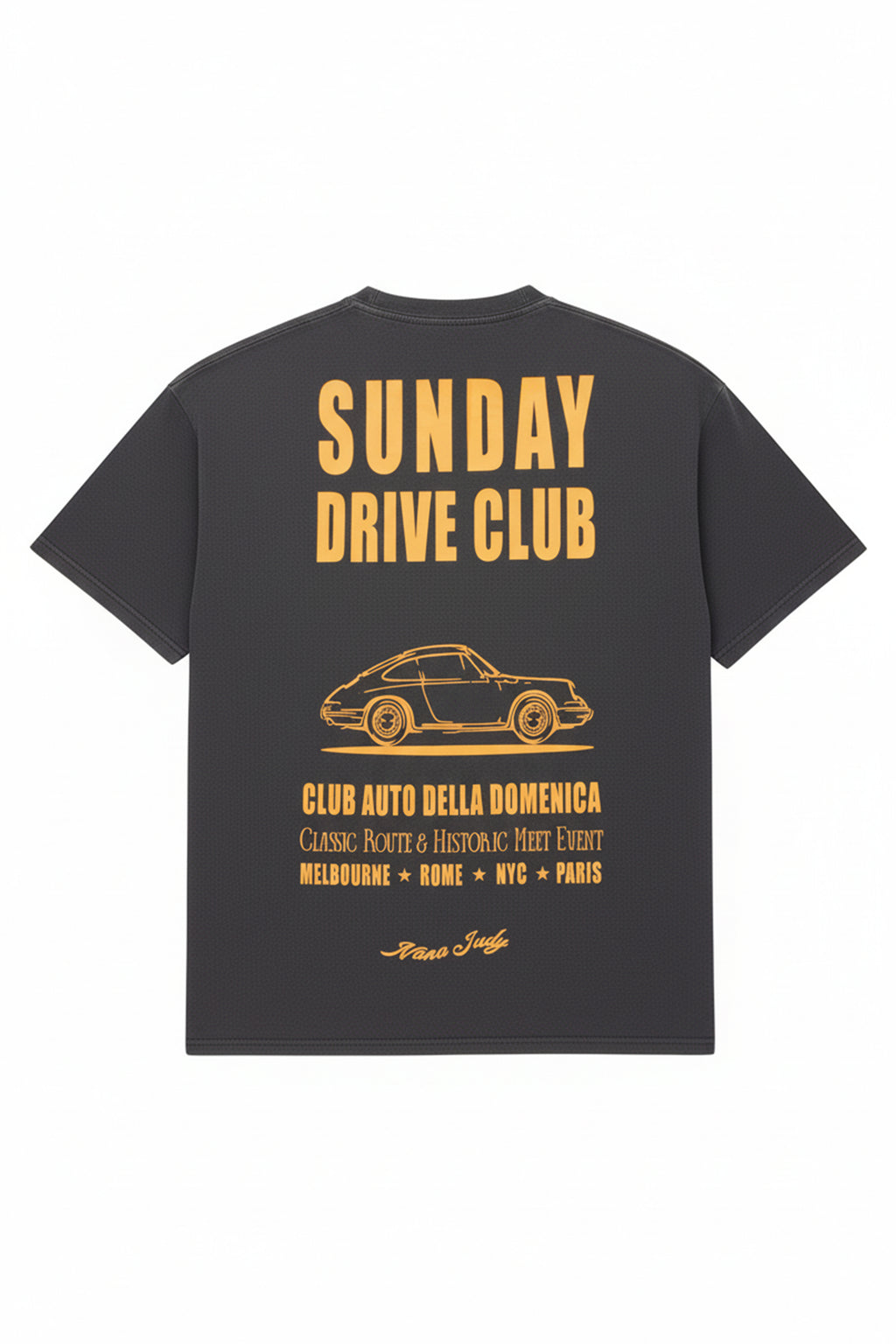 THE DRIVE CLUB 235GSM T-SHIRT