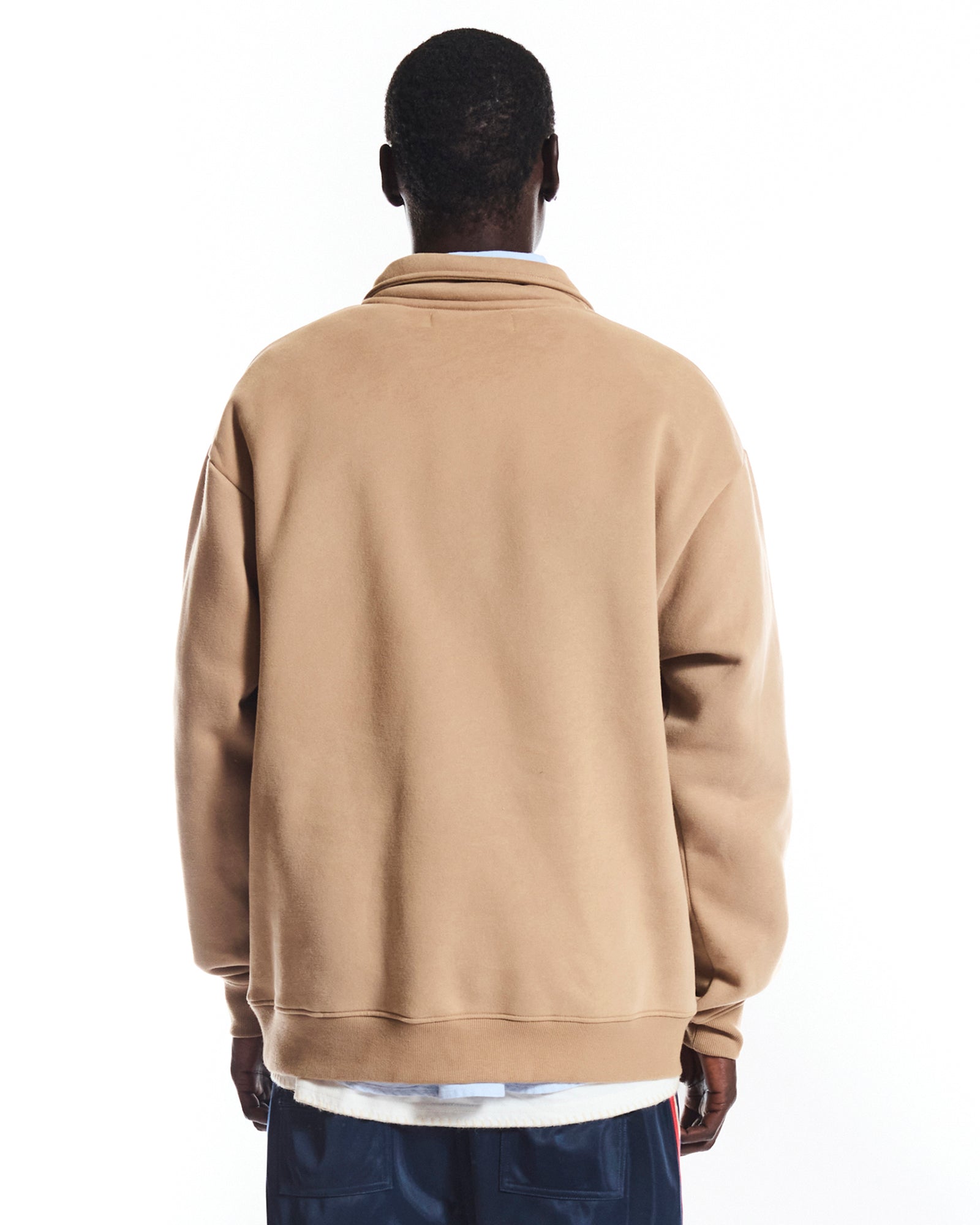THE HERITAGE QUARTER ZIP SWEATER