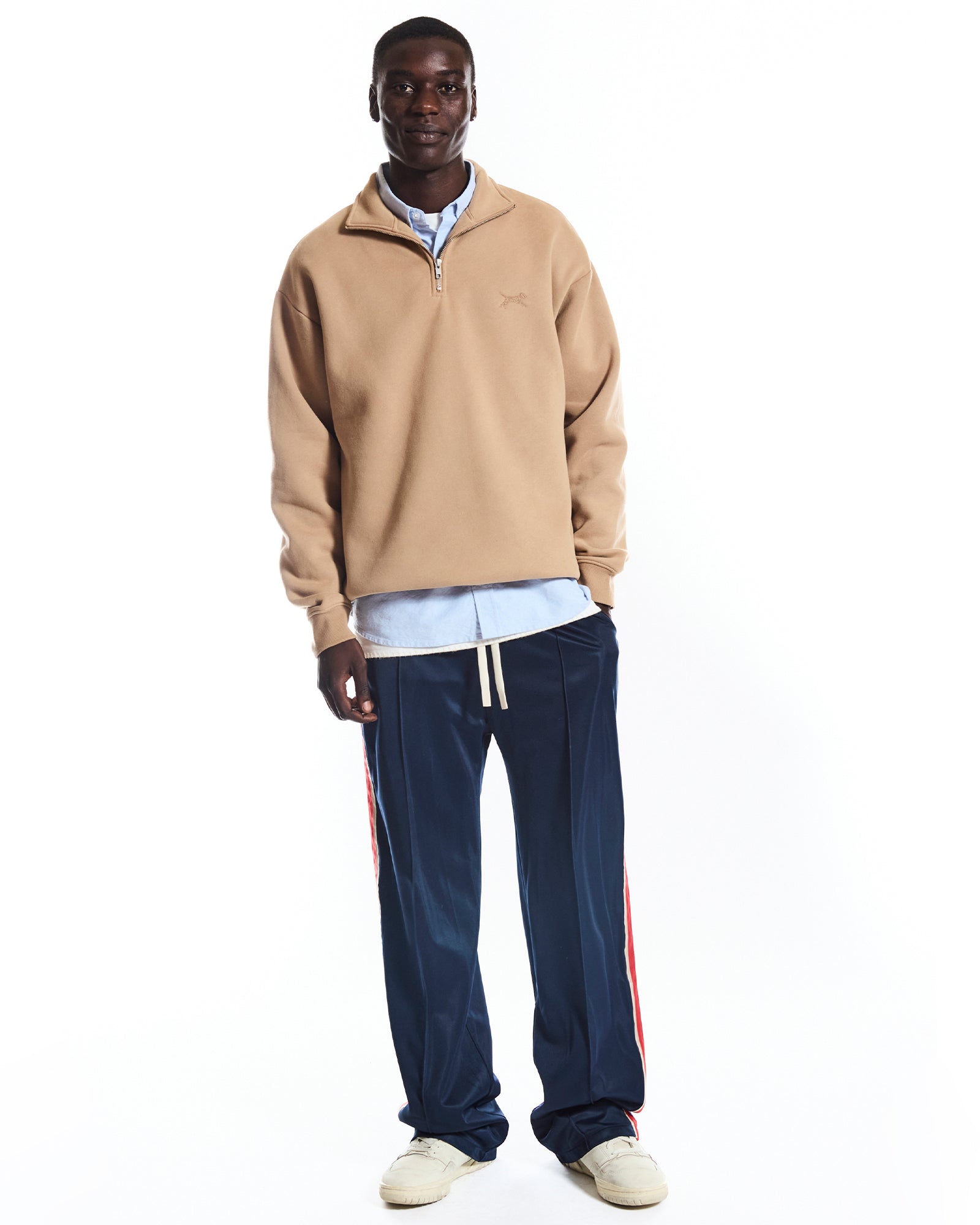 THE HERITAGE QUARTER ZIP SWEATER