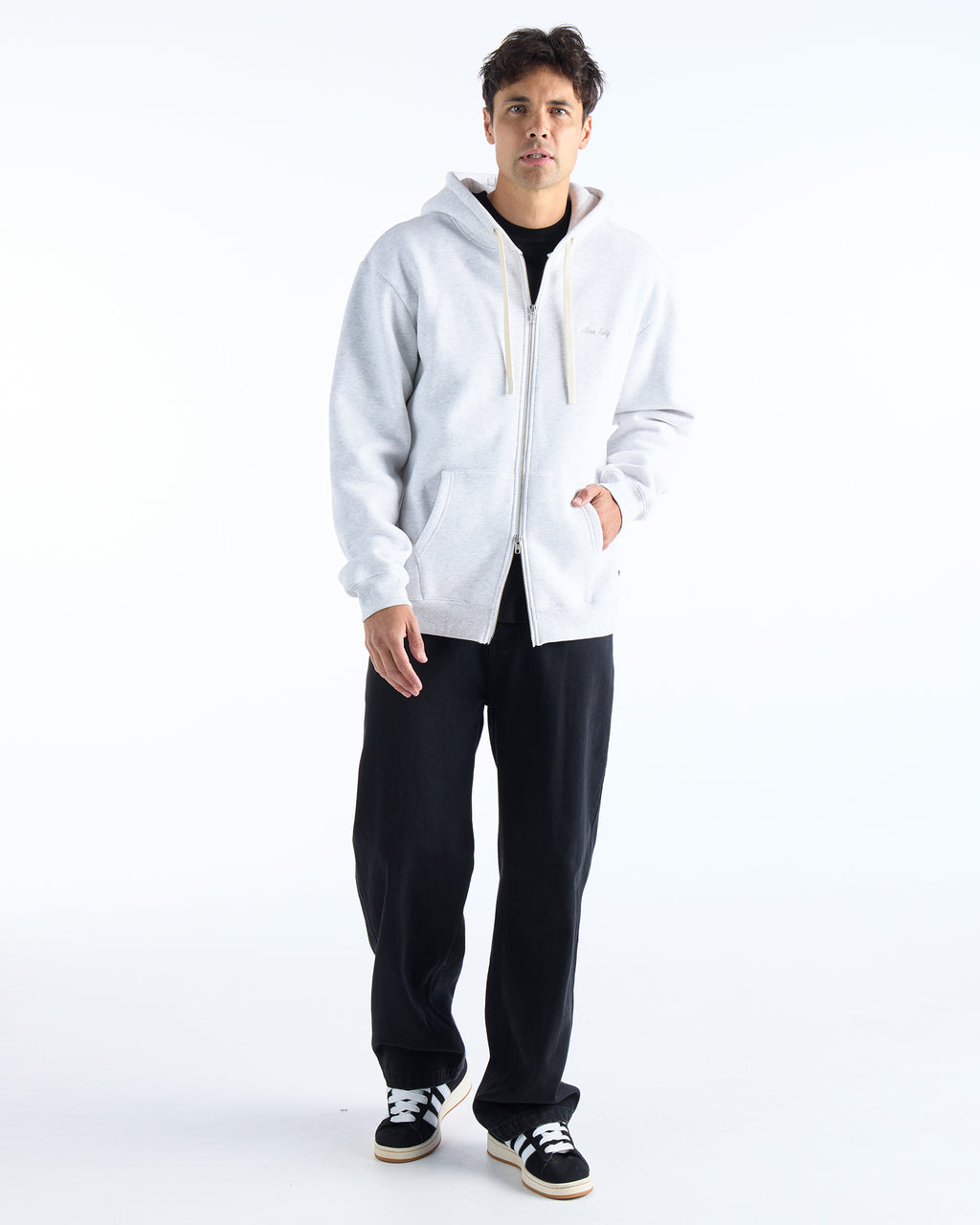 THE FLOYD 380GSM ZIP THROUGH