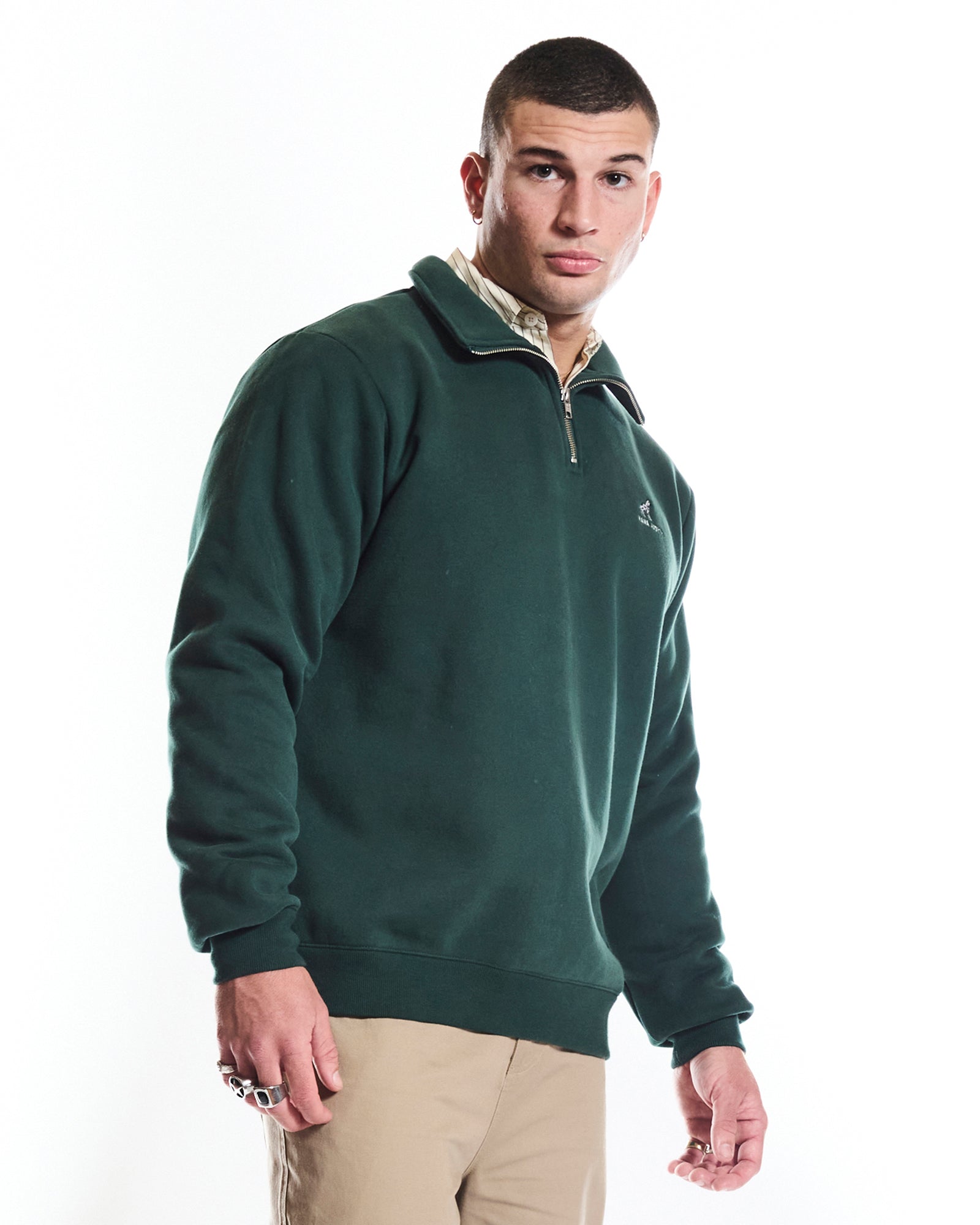 THE PORTOFINO QUARTER ZIP SWEATER