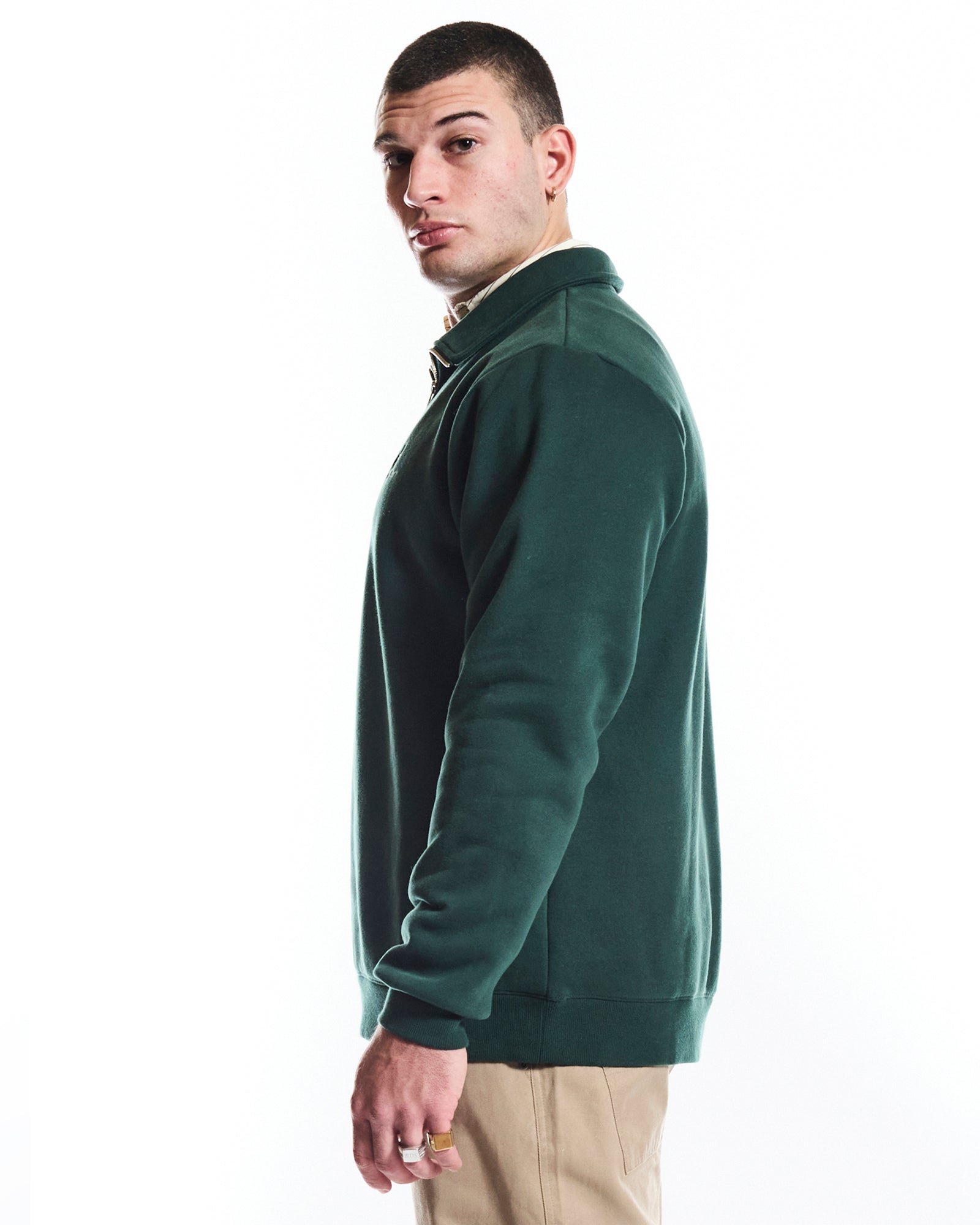THE PORTOFINO QUARTER ZIP SWEATER