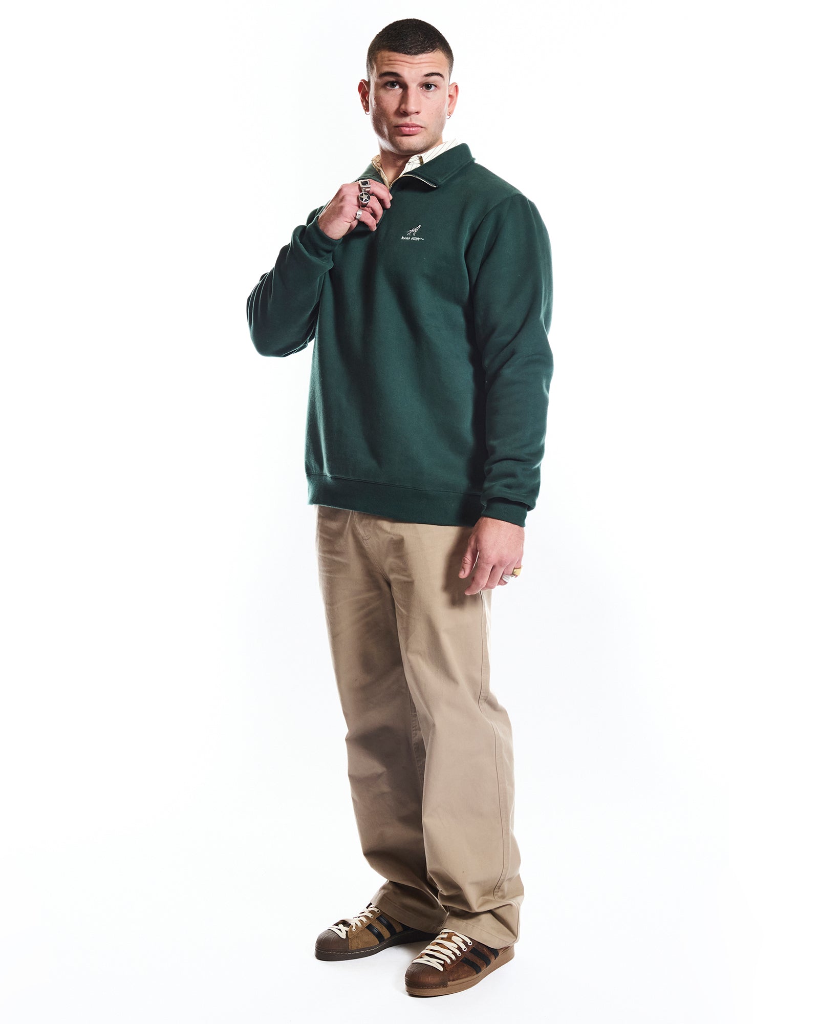 THE PORTOFINO QUARTER ZIP SWEATER