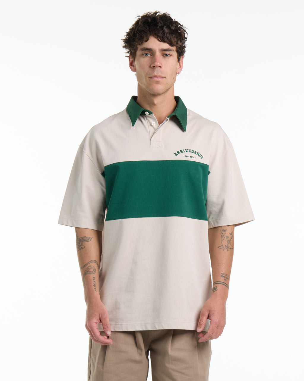 THE ARRIVEDERCI SS RUGBY POLO