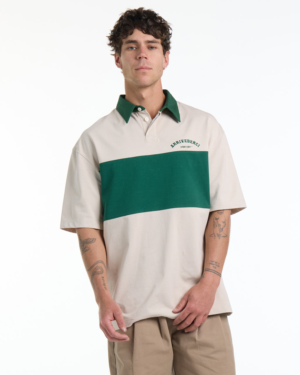 THE ARRIVEDERCI SS RUGBY POLO