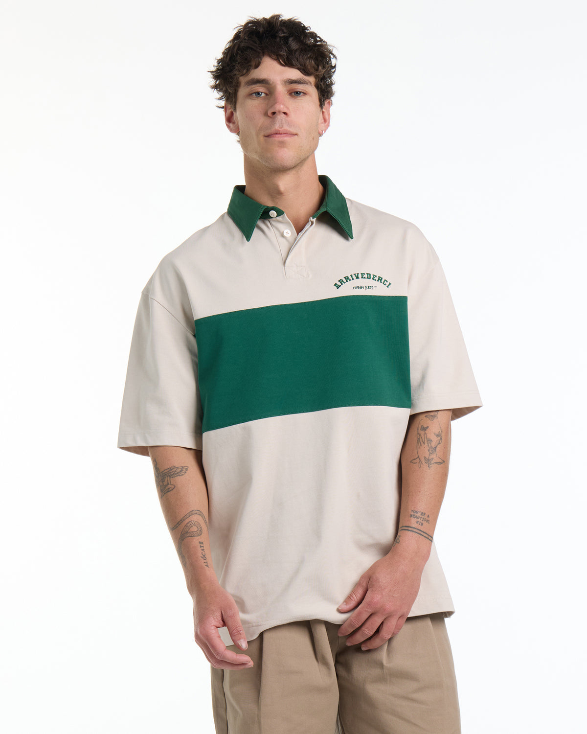 THE ARRIVEDERCI SS RUGBY POLO
