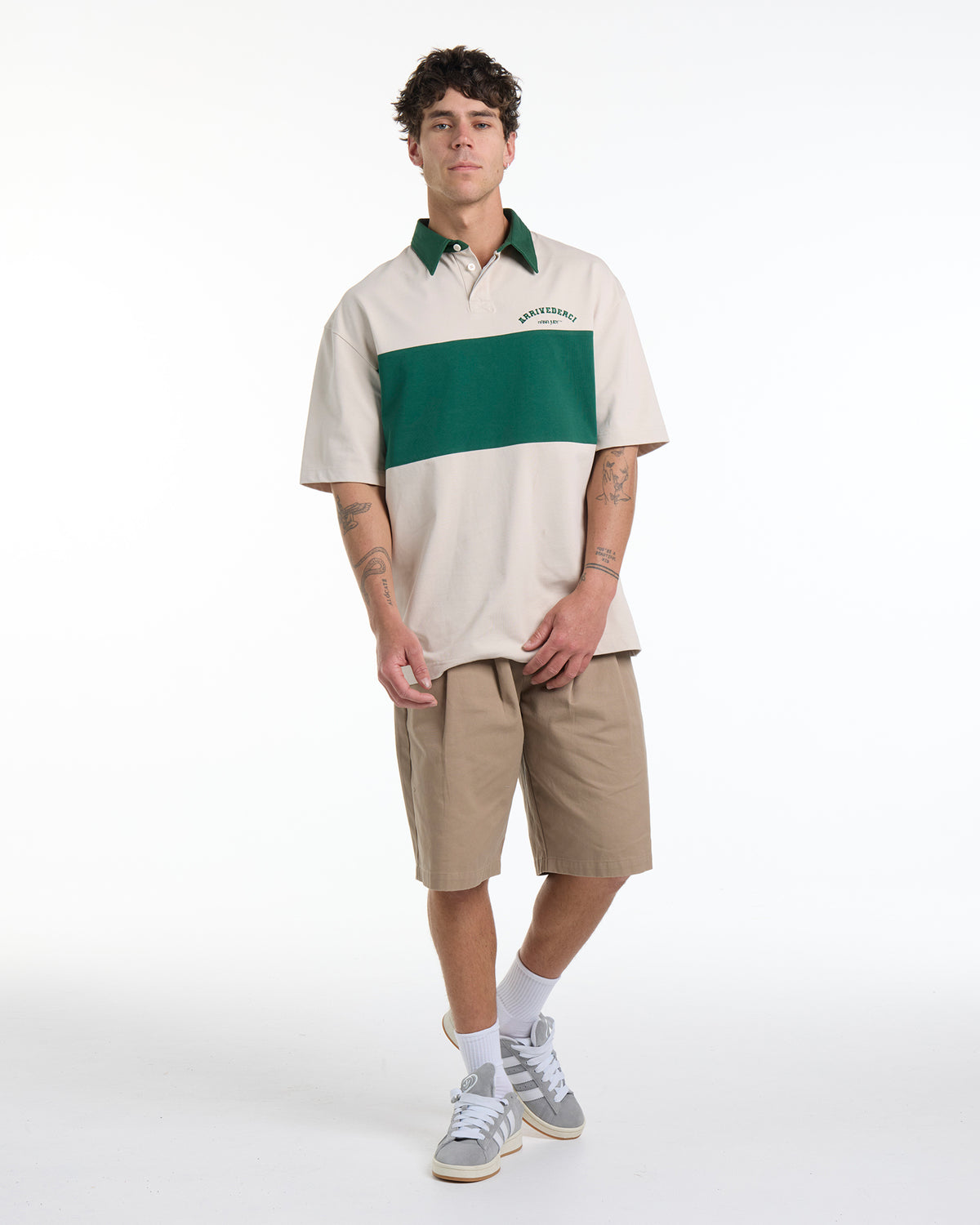 THE ARRIVEDERCI SS RUGBY POLO