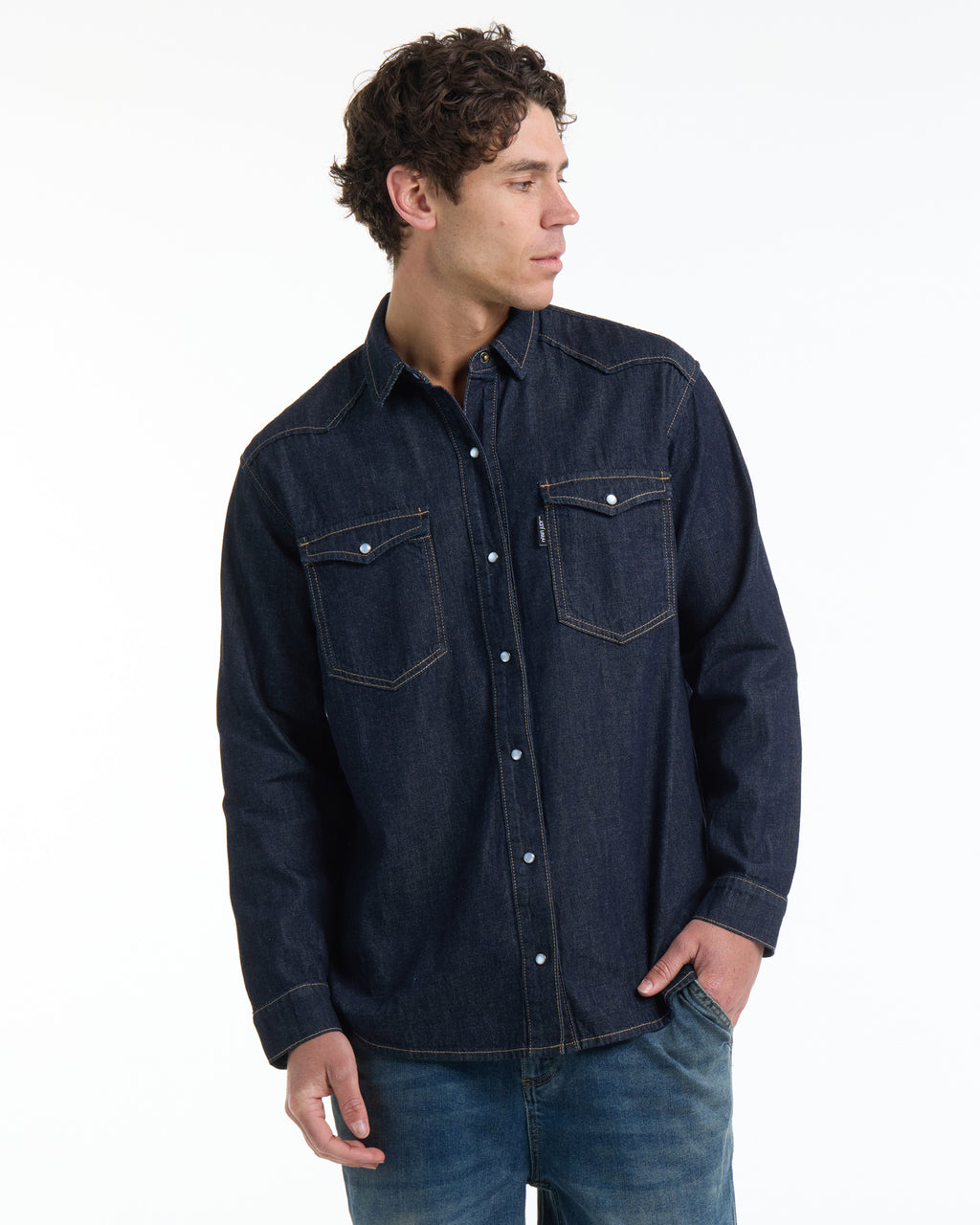 THE MANE DENIM SHIRT