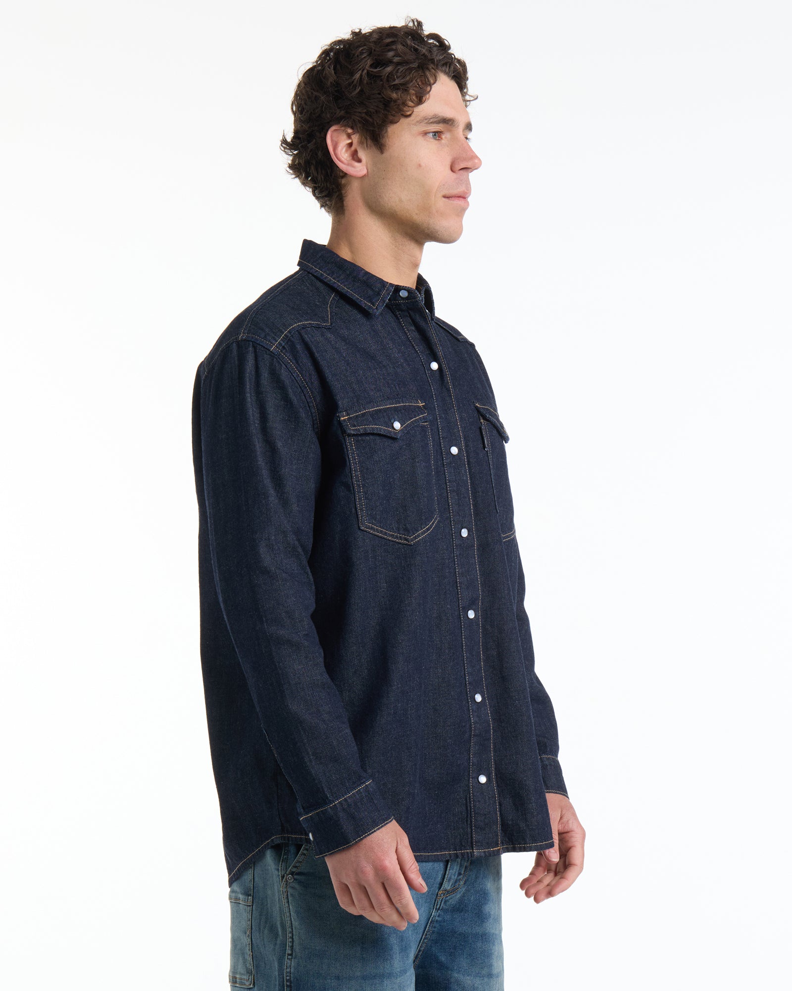 THE MANE DENIM SHIRT