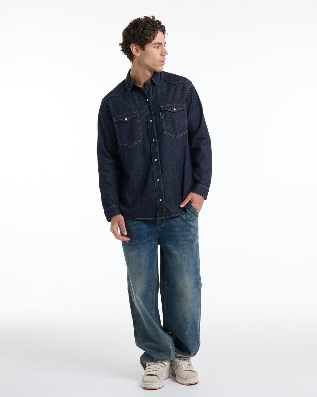 THE MANE DENIM SHIRT