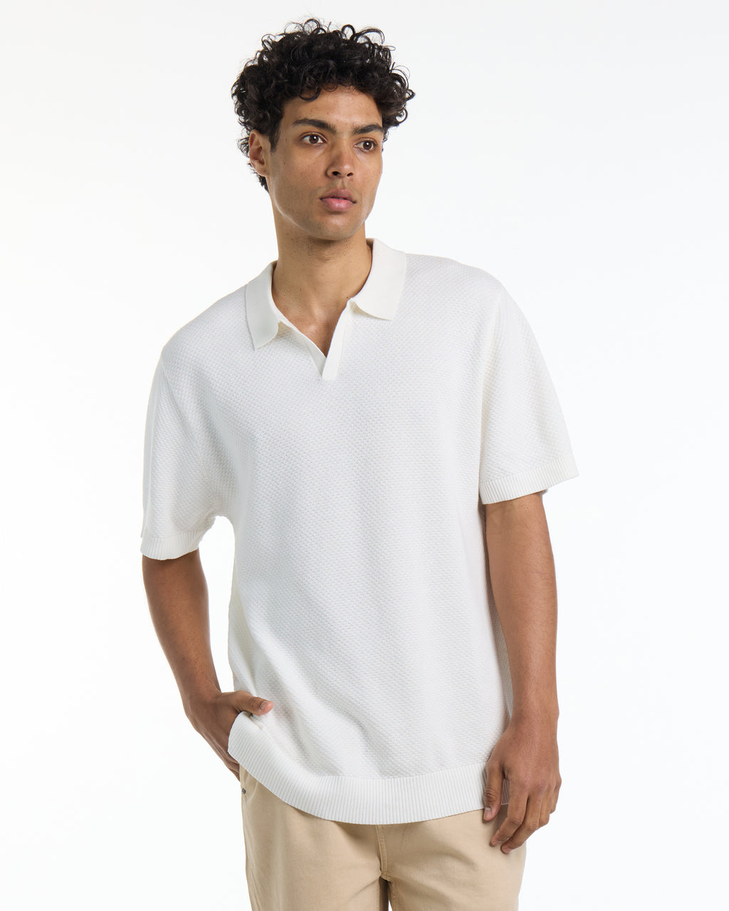 THE FRANCOIS KNITTED POLO