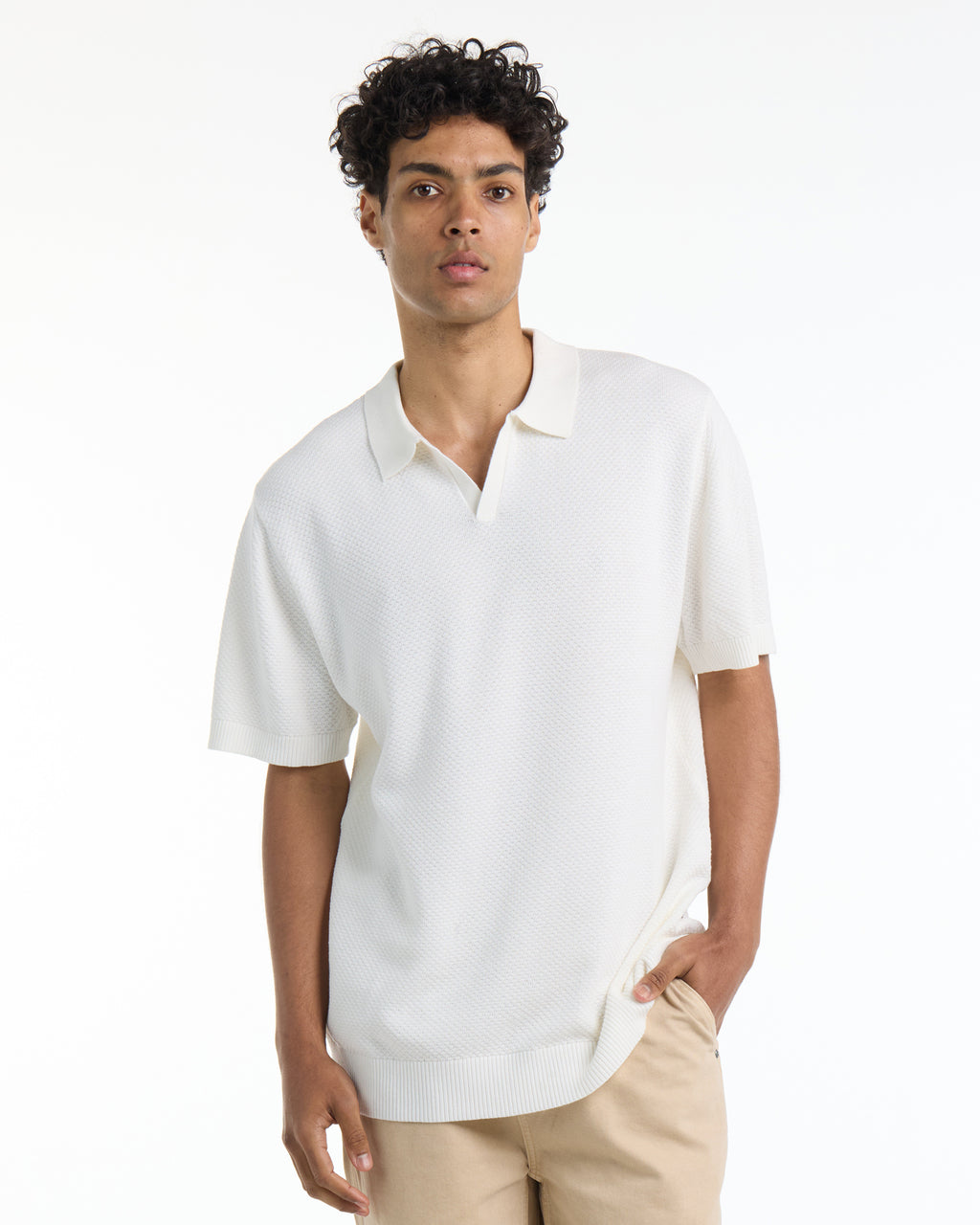 THE FRANCOIS KNITTED POLO