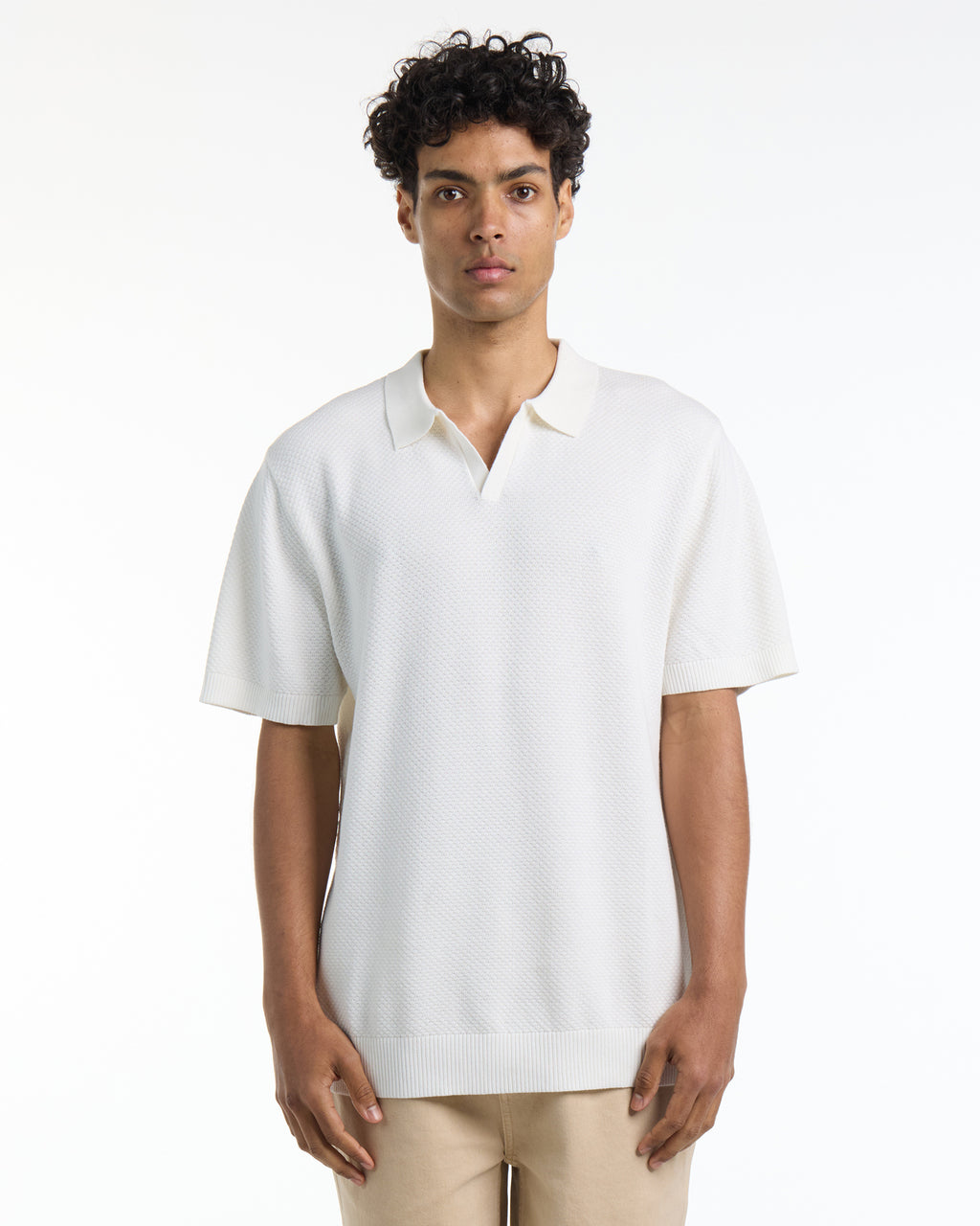THE FRANCOIS KNITTED POLO