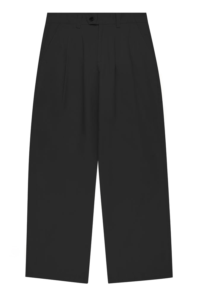 THE PLEATED BOXY TROUSER