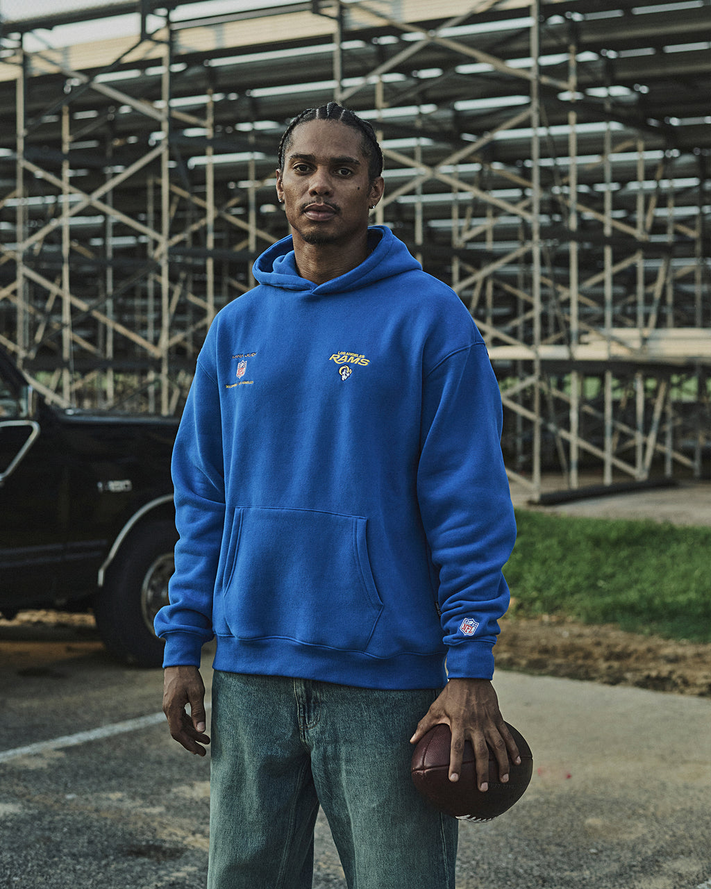 NFL LA RAMS OFFICIAL COLLABORATION HOOD - MENS