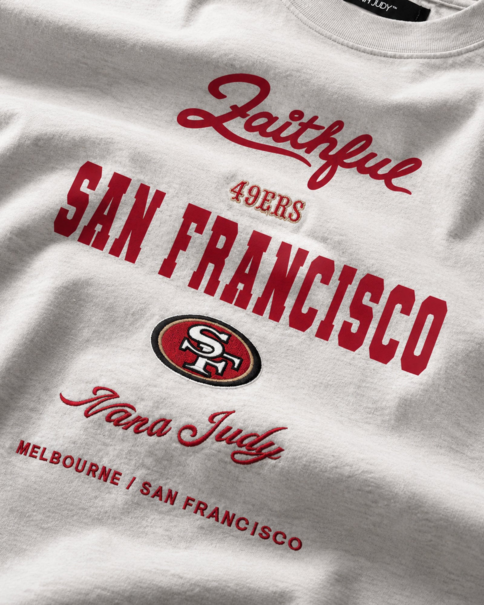 NFL SAN FRANCISCO 49ERS OFFICIAL COLLABORATION T-SHIRT - MENS